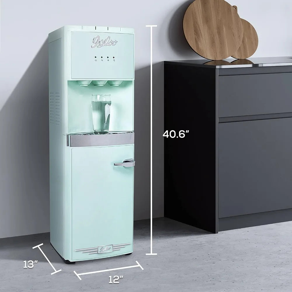 Retro Bottom Load Water Cooler Dispenser