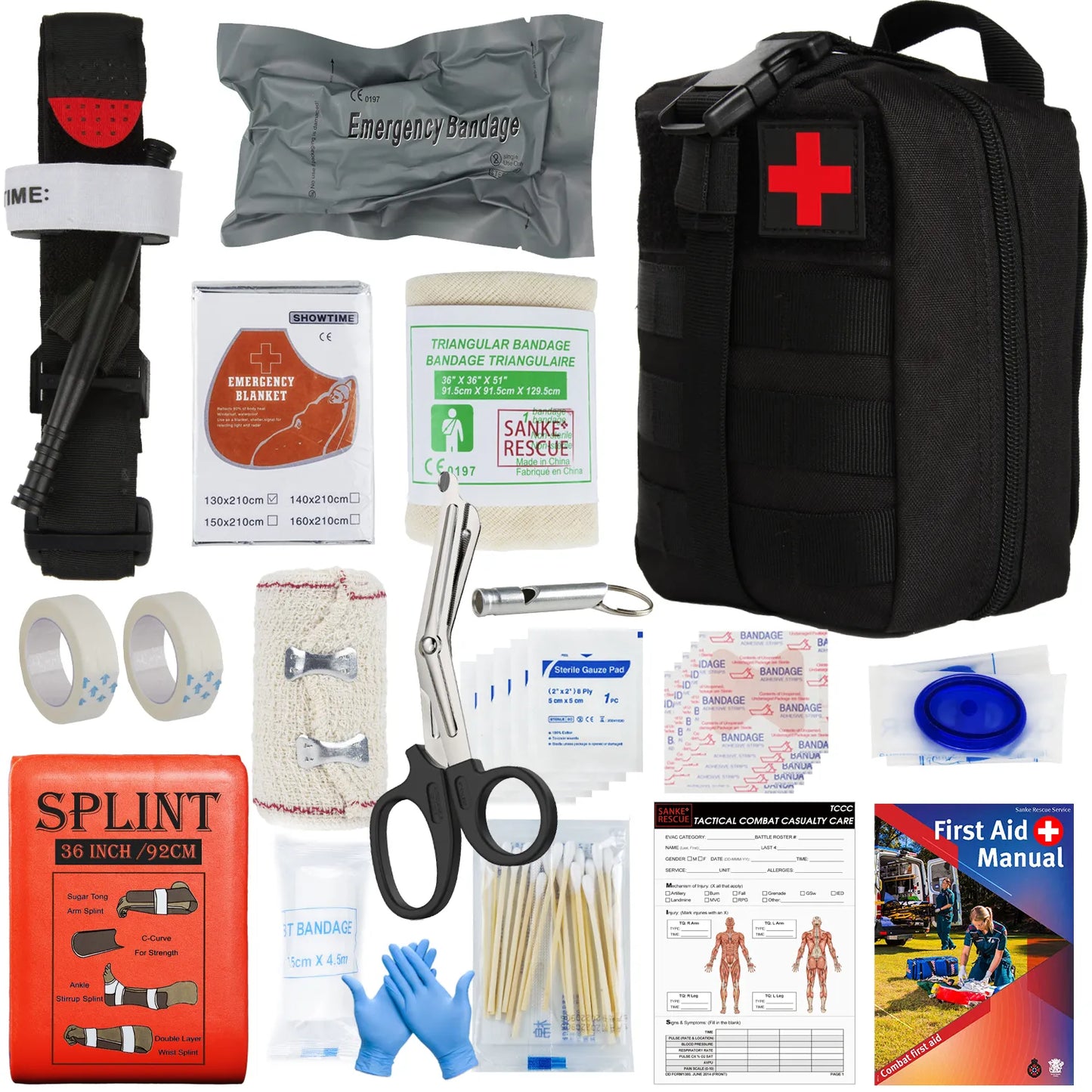 First Aid Medical Pouch Emergency Survival Gear